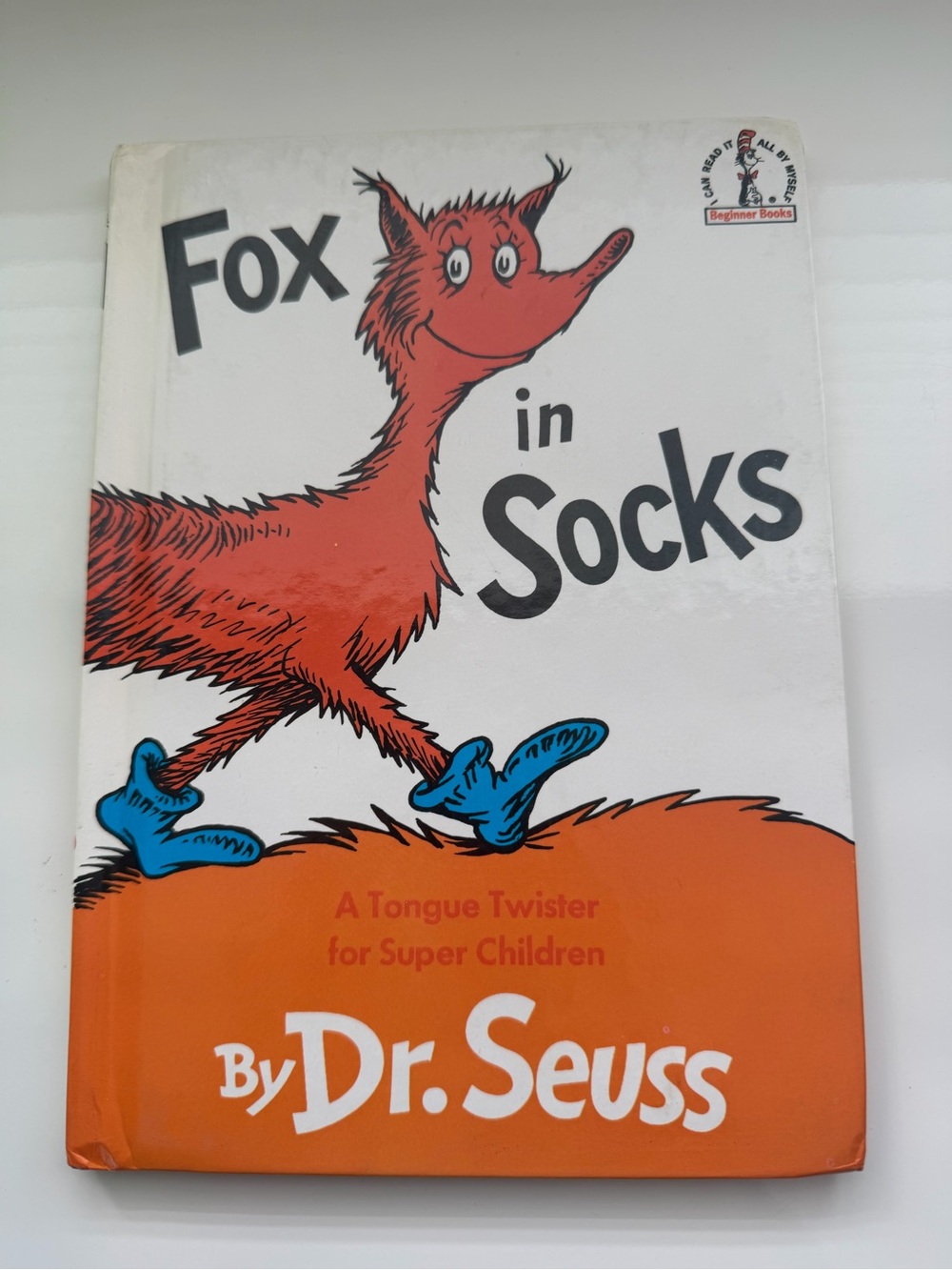 Dr. Seuss Fox in Socks Hardcover Beginner Book – Good Used Condition